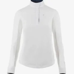 Sale Polo de concours blanc Femme La Cavalière En Concours|La Femme En Concours