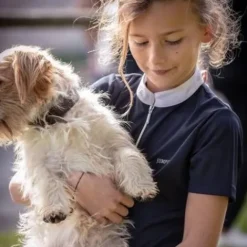 Hot Polo de concours blanc manches courtes - Charlie Enfant Les Jeunes En Concours|Les Enfants En Concours