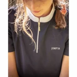 Hot Polo de concours blanc manches courtes - Charlie Enfant Les Jeunes En Concours|Les Enfants En Concours