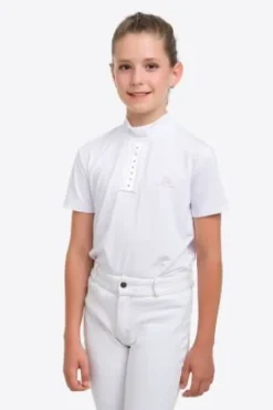 Best Polo de concours enfant ILOVE CRYSTAL - - Manches courtes Enfant Les Jeunes En Concours|Les Enfants En Concours