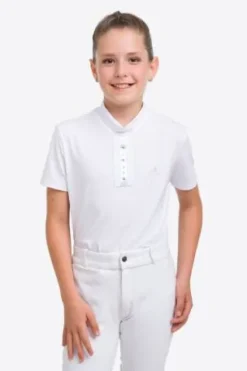 Best Polo de concours enfant ILOVE CRYSTAL - - Manches courtes Enfant Les Jeunes En Concours|Les Enfants En Concours