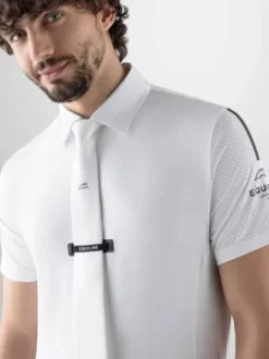 Polo de concours homme - manches courtes Homme Le Cavalier En Concours|L'Homme En Concours