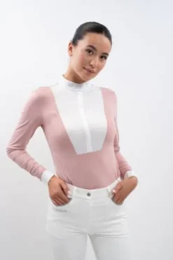 Hot Polo de concours Stella - - Manches longues Femme La Cavalière En Concours|La Femme En Concours