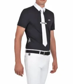 Sale Polo de concours homme Celicec noir Homme Le Cavalier En Concours|L'Homme En Concours