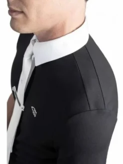 Sale Polo de concours homme Celicec noir Homme Le Cavalier En Concours|L'Homme En Concours