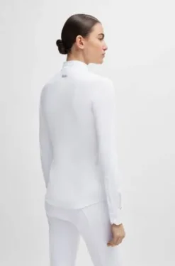 Polo de concours Houndstooth Emma - Femme La Cavalière En Concours|La Femme En Concours