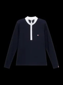 Polo de concours manches longues Chelsea Cooling - Femme La Cavalière En Concours|La Femme En Concours