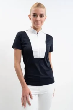 New Polo de concours manches courtes Paris - - légèreté et confort Femme La Cavalière En Concours|La Femme En Concours