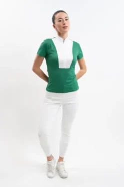 New Polo de concours manches courtes Paris - - légèreté et confort Femme La Cavalière En Concours|La Femme En Concours