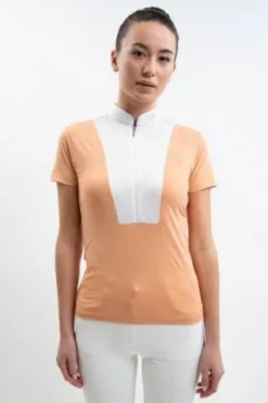 New Polo de concours manches courtes Paris - - légèreté et confort Femme La Cavalière En Concours|La Femme En Concours