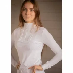 New Polo de concours manches longues Florence - PENELOPE COLLECTION Femme La Cavalière En Concours|La Femme En Concours