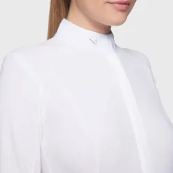 Hot Polo de concours manches longues Aline FW25 - Femme La Cavalière En Concours|La Femme En Concours