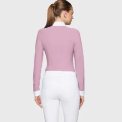 Hot Polo de concours manches longues Aline FW25 - Femme La Cavalière En Concours|La Femme En Concours