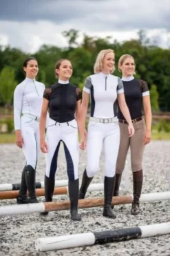 New Polo de concours PALAIS ROYAL - - Manches longues Femme La Cavalière En Concours|La Femme En Concours