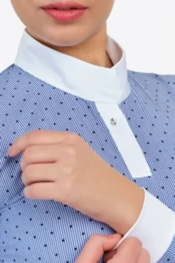 New Polo de concours PALAIS ROYAL - - Manches longues Femme La Cavalière En Concours|La Femme En Concours