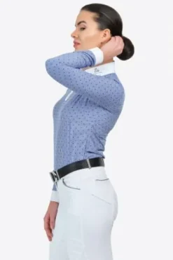 New Polo de concours PALAIS ROYAL - - Manches longues Femme La Cavalière En Concours|La Femme En Concours