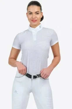 Hot Polo de concours PALAIS ROYAL - - Manches courtes Femme La Cavalière En Concours|La Femme En Concours