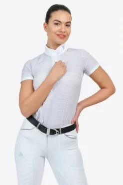 Hot Polo de concours PALAIS ROYAL - - Manches courtes Femme La Cavalière En Concours|La Femme En Concours