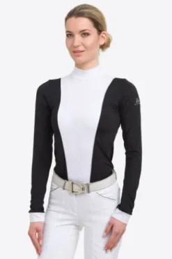 Clearance Polo de concours QUEEN - - Manches longues Femme La Cavalière En Concours|La Femme En Concours