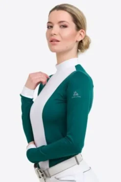 Clearance Polo de concours QUEEN - - Manches longues Femme La Cavalière En Concours|La Femme En Concours