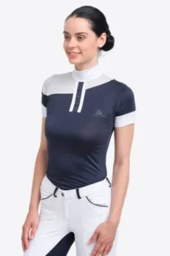Discount Polo de concours équestre HIGH TECH OVAL - - Haute performance Femme La Cavalière En Concours|La Femme En Concours