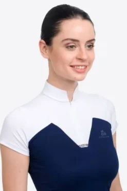 Online Polo de concours équestre POP - - Manches courtes Femme La Cavalière En Concours|La Femme En Concours