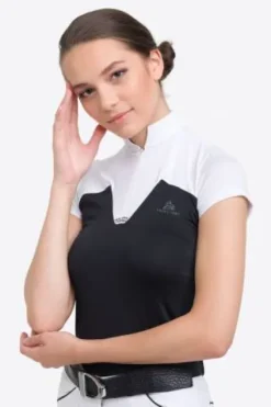 Online Polo de concours équestre POP - - Manches courtes Femme La Cavalière En Concours|La Femme En Concours