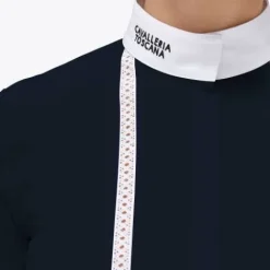 Polo de concours Sangallo Broderie - Femme La Cavalière En Concours|La Femme En Concours