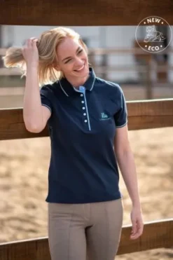 Clearance Polo d'équitation fonctionnel LONDON - - Coton doux Femme Tenue D'Équitation Homme·Polos Et Chemises|Tenue D'Équitation Femme·Polos Et Chemises