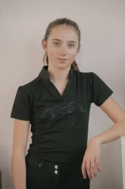 Clearance Polo d'équitation Iliana - PENELOPE COLLECTION Femme Tenue D'Équitation Enfant·Polos Et Chemises|Tenue D'Équitation Femme·Polos Et Chemises