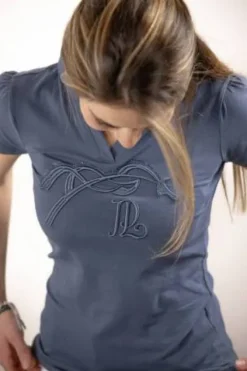 Clearance Polo d'équitation Iliana - PENELOPE COLLECTION Femme Tenue D'Équitation Enfant·Polos Et Chemises|Tenue D'Équitation Femme·Polos Et Chemises