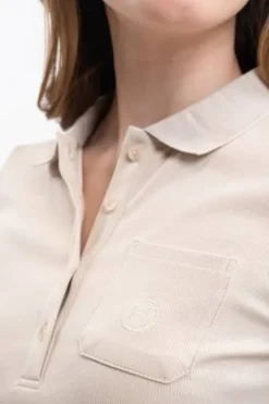 Outlet Polo manches courtes Pamoly - - confort coton Femme Tenue D'Équitation Femme·Polos Et Chemises