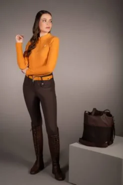 New Polo manches longues Arezzo Soft - - Tissu respirant Femme Tenue D'Équitation Homme·Polos Et Chemises|Tenue D'Équitation Femme·Polos Et Chemises