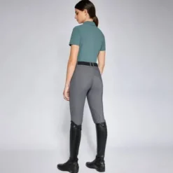 Outlet Polo Perforated Insert - Femme Tenue D'Équitation Femme·Polos Et Chemises