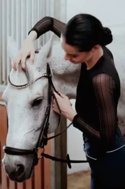 New Polo technique d'équitation CASUAL CONTESSA - - Manches longues Femme Tenue D'Équitation Homme·Polos Et Chemises|Tenue D'Équitation Femme·Polos Et Chemises