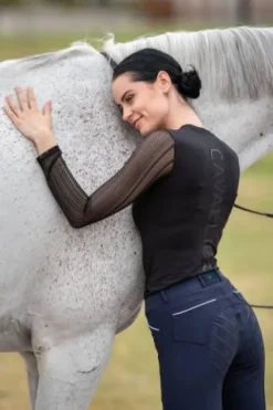 New Polo technique d'équitation CASUAL CONTESSA - - Manches longues Femme Tenue D'Équitation Homme·Polos Et Chemises|Tenue D'Équitation Femme·Polos Et Chemises