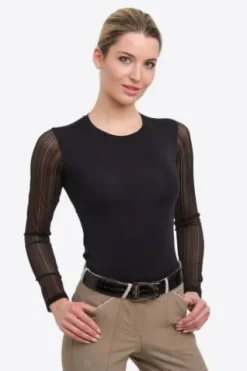 New Polo technique d'équitation CASUAL CONTESSA - - Manches longues Femme Tenue D'Équitation Homme·Polos Et Chemises|Tenue D'Équitation Femme·Polos Et Chemises