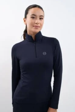 New Polo technique et chaud Atlantic - - Manches longues Femme Tenue D'Équitation Femme·Polos Et Chemises