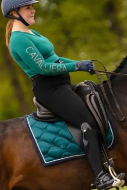 Online Polo technique manches longues Rose Gold - - Performance Femme Tenue D'Équitation Femme·Polos Et Chemises