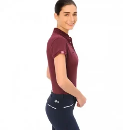 Outlet Polo Viola - Femme Tenue D'Équitation Femme·Polos Et Chemises