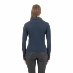 Discount Polo zip manches longues Femme Tenue D'Équitation Femme·Polos Et Chemises