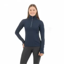Discount Polo zip manches longues Femme Tenue D'Équitation Femme·Polos Et Chemises