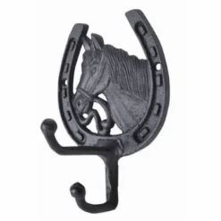 Porte-bridon Tête de cheval Lot de 5 - Rangement De La Sellerie·Porte-brides