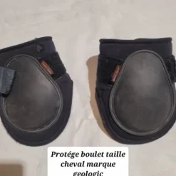 Online Protège boulet noir taille cheval marque géologic Protège-Boulets