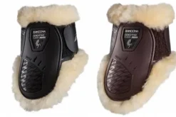 Clearance Protège-boulets Penelope Leprevost Carbon Air sensitive Junior à velcros Protège-Boulets