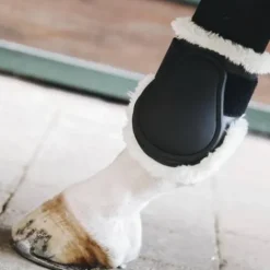 Hot Protèges-boulets jeunes chevaux avec mouton synthétique - Kentucky Protège-Boulets