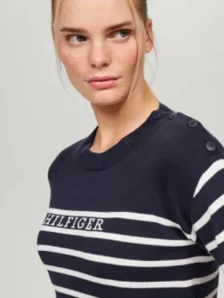 Online Pull à rayures Fairfield - Femme Tenue D'Équitation Femme·Sweat Shirt, Polaire Et Pull Femme