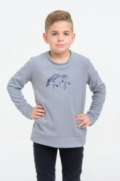Discount Pull d'équitation pour enfants - IVY - - Fleece ultra doux Enfant Tenue D'Équitation Enfant·Sweat Shirt, Polaire Et Pull Enfant