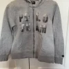 Clearance Pull gris clair à sequin HV Polo Femme Tenue D'Équitation Femme·Sweat Shirt, Polaire Et Pull Femme
