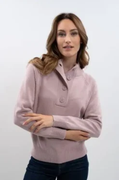 Discount Pull Alice - - Maille col montant Femme Tenue D'Équitation Femme·Sweat Shirt, Polaire Et Pull Femme